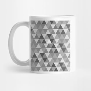 Abstract black triangles Mug